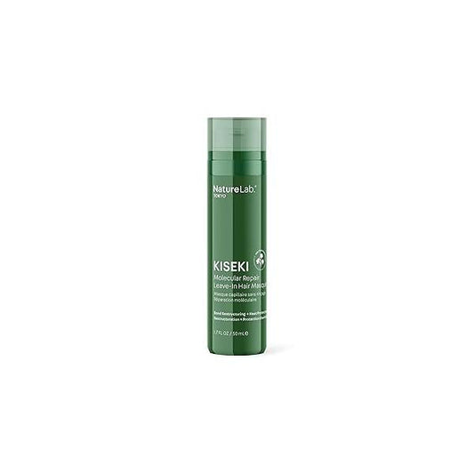 NATURELAB. TOKYO Kiseki Molecular Repair Leave-In Hair Masque - Deep Conditioning Treatment to Restore, Strengthen & Bond Damaged Split Ends, Add Shine Smoothness 1.7 Fl Oz